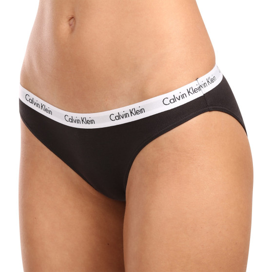 3PACK Dames slip Calvin Klein zwart (QD3588E-001)