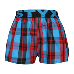 Kindershort Styx sportelastiek veelkleurig (BJ1013)