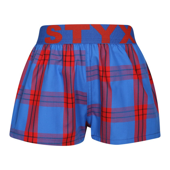 Kindershort Styx sportelastiek veelkleurig (BJ1016)