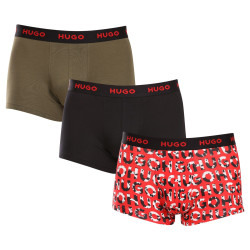 3PACK herenboxershort HUGO veelkleurig (50480170 306)