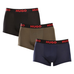 3PACK herenboxershort HUGO veelkleurig (50496723 308)