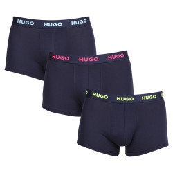 3PACK herenboxershort HUGO veelkleurig (50469766 414)