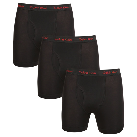 3PACK herenboxershort Calvin Klein zwart (NB2616A-NC1)