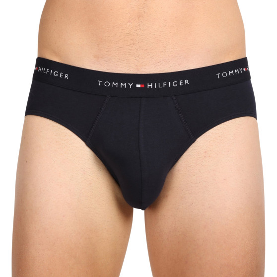 3PACK herenslip Tommy Hilfiger donkerblauw (UM0UM02904 0XN)