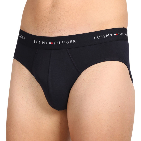 3PACK herenslip Tommy Hilfiger donkerblauw (UM0UM02904 0XN)