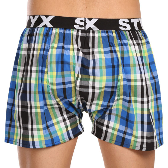 3PACK Herenboxershort Styx sport elastisch meerkleurig (3B101720)