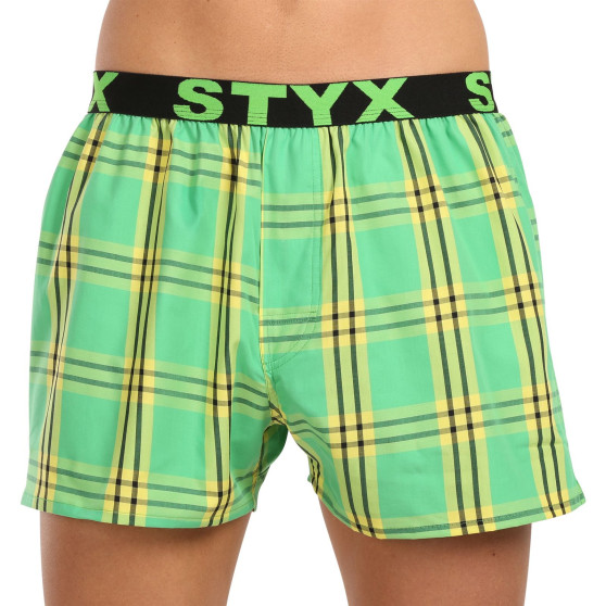 3PACK Herenboxershort Styx sport elastisch meerkleurig (3B100619)