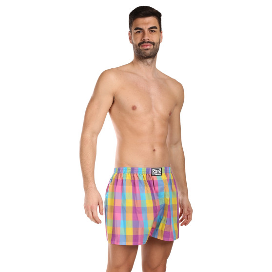 Herenboxershort Styx klassiek elastisch meerkleurig (A1028)