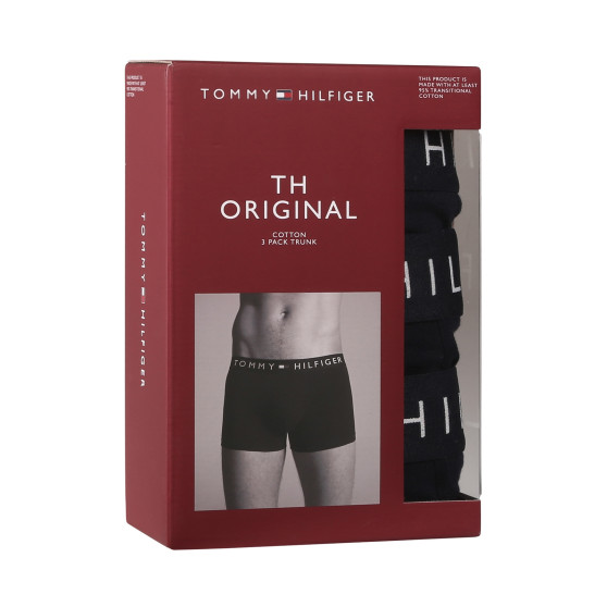 3PACK herenboxershort Tommy Hilfiger blauw (UM0UM03180 0SY)