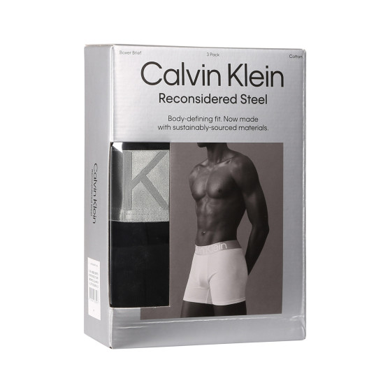 3PACK herenboxershort Calvin Klein zwart (NB3131A-NC4)