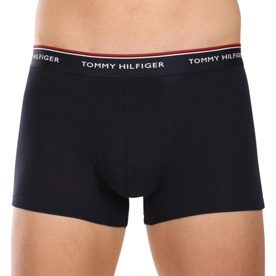 3PACK herenboxershort Tommy Hilfiger donkerblauw (UM0UM01642 0XW)