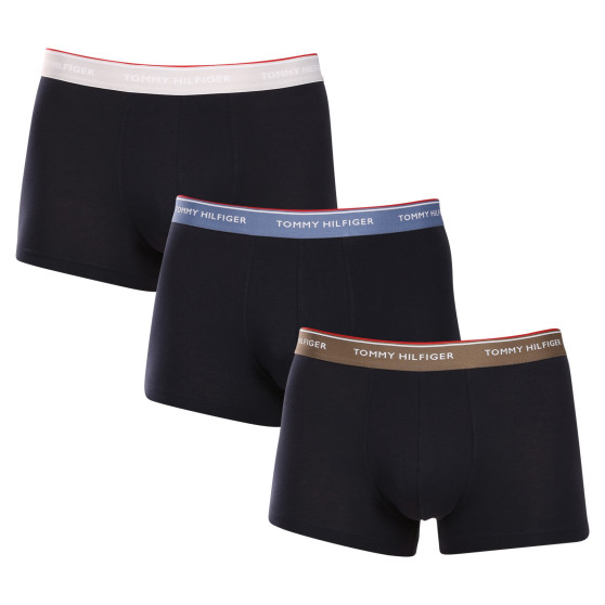 3PACK herenboxershort Tommy Hilfiger donkerblauw (UM0UM01642 0XX)