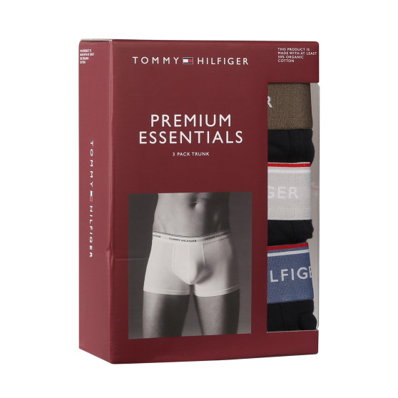 3PACK herenboxershort Tommy Hilfiger donkerblauw (UM0UM01642 0XX)