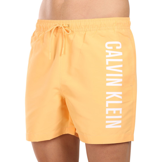 Herenzwemkleding Calvin Klein oranje (KM0KM01004-SAN)