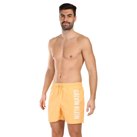 Herenzwemkleding Calvin Klein oranje (KM0KM01004-SAN)