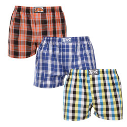 3PACK Herenboxershort Styx classic elastisch meerkleurig (3A102426)