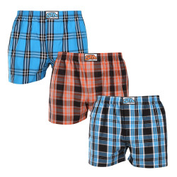 3PACK Herenboxershort Styx classic elastisch meerkleurig (3A102230)