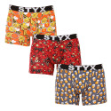 3PACK herenboxershort Styx lang kunst sport elastisch meerkleurig (3U13714)