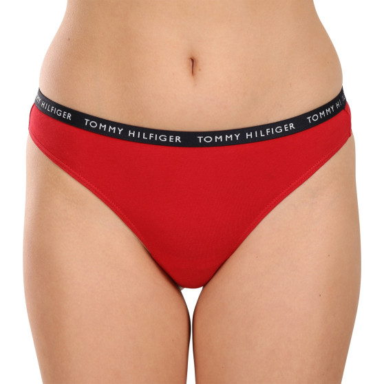 3PACK dames string Tommy Hilfiger veelkleurig (UW0UW02829 0WS)