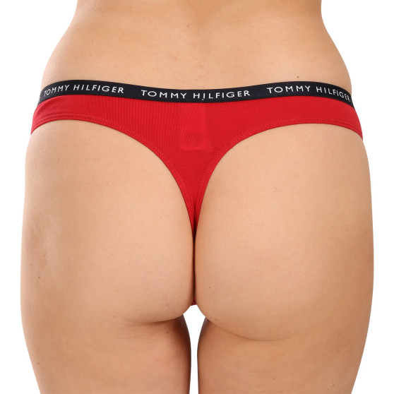 3PACK dames string Tommy Hilfiger veelkleurig (UW0UW02829 0WS)