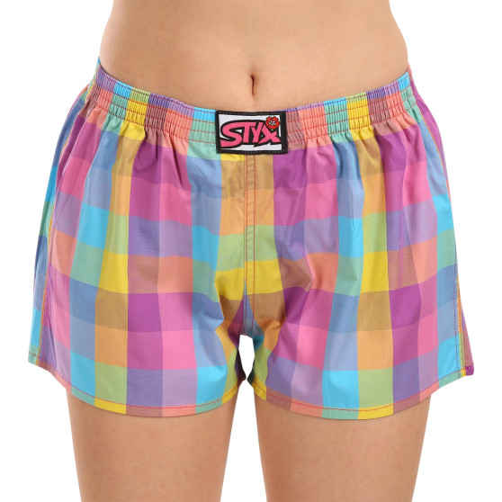 Damesboxershorts Styx klassiek elastisch meerkleurig (K1028)