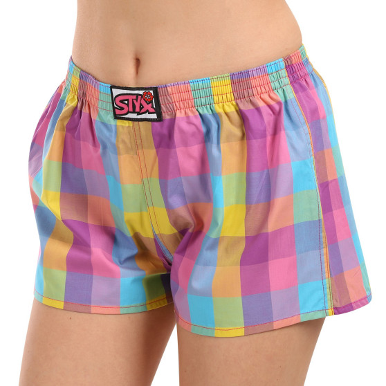 Damesboxershorts Styx klassiek elastisch meerkleurig (K1028)