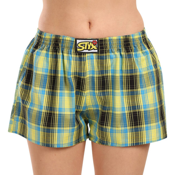 3PACK Damesboxershorts Styx klassiek elastisch meerkleurig (3K102128)