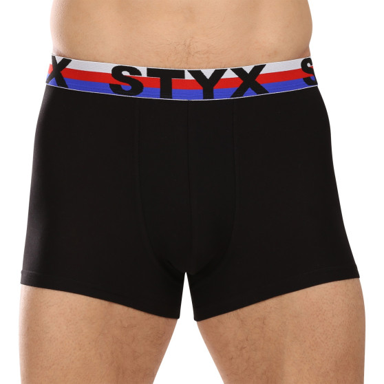 3PACK herenboxershort Styx sport elastisch zwart driekleur (3G1960)