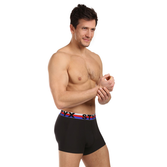 3PACK herenboxershort Styx sport elastisch zwart driekleur (3G1960)