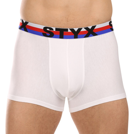 3PACK herenboxershort Styx sport elastisch wit driekleur (3G2061)