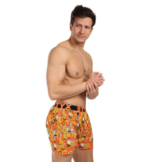 Herenboxershort Styx kunst sport rubber bijen (B01654/2)