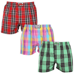 3PACK Herenboxershort Styx classic elastisch meerkleurig (3A102329)