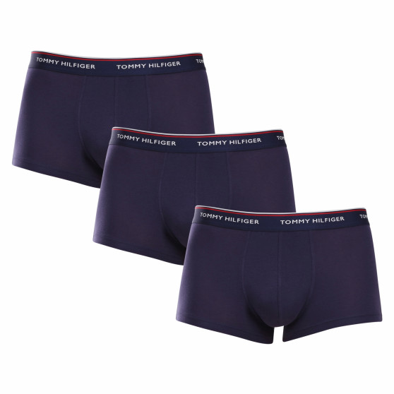 3PACK herenboxershort Tommy Hilfiger donkerblauw (1U87903841 409)