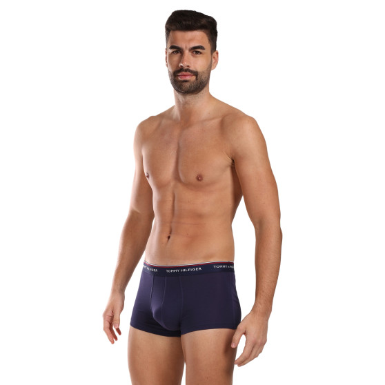 3PACK herenboxershort Tommy Hilfiger donkerblauw (1U87903841 409)