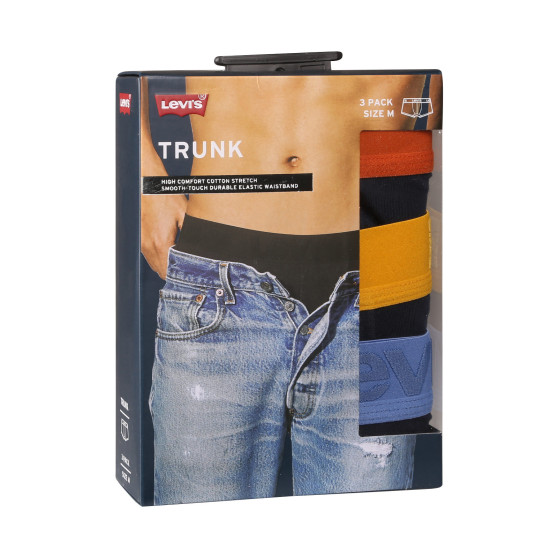 3PACK herenboxershort Levis veelkleurig (905042001 024)