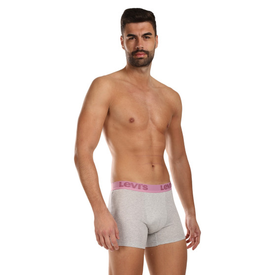 3PACK herenboxershort Levis veelkleurig (905045001 025)