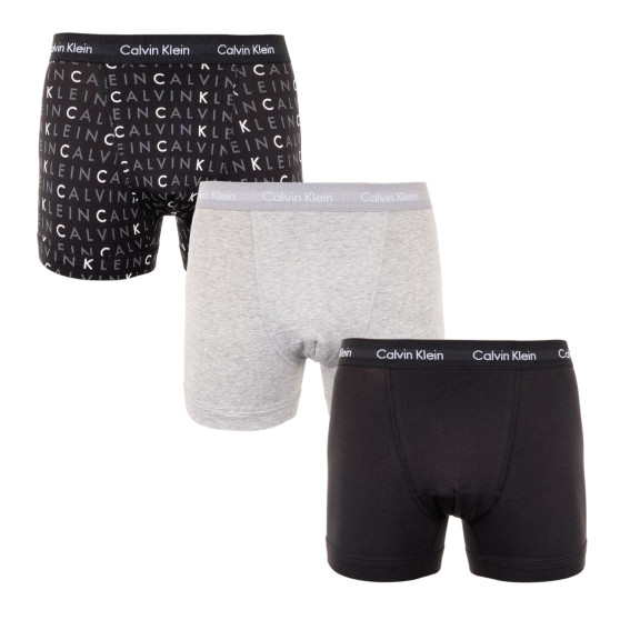 3PACK herenboxershort Calvin Klein veelkleurig (U2662G-YKS)