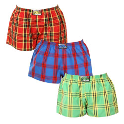 3PACK Damesboxershorts Styx klassiek elastisch meerkleurig (3K101114)