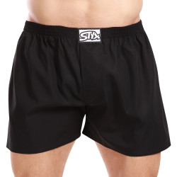 Herenboxershort Styx klassiek elastisch zwart (A960)