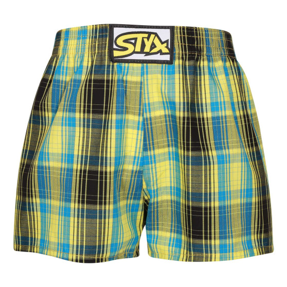 3PACK kindershort Styx classic elastisch meerkleurig (3J102123)