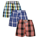 3PACK kindershort Styx classic elastisch meerkleurig (3J102426)