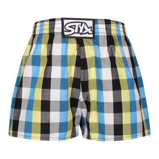 3PACK kindershort Styx classic elastisch meerkleurig (3J102426)