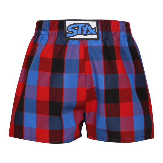 3PACK kindershort Styx classic elastisch meerkleurig (3J102729)