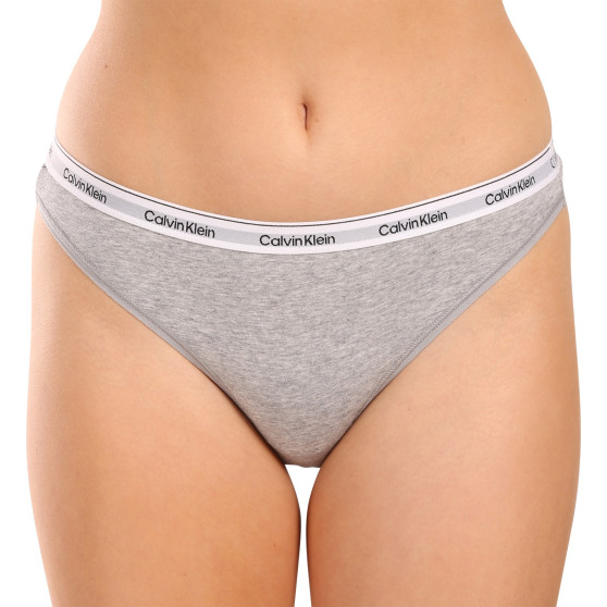 3PACK Dames slip Calvin Klein veelkleurig (QD5207E-NP4)