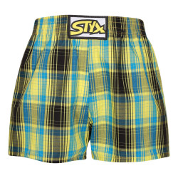 Kindershort Styx klassiek elastisch meerkleurig (J1021)