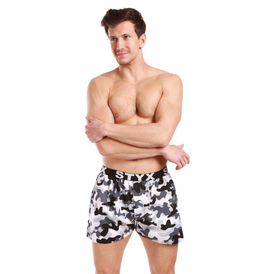 Herenboxershort Styx kunst sport rubber camouflage (B1457)