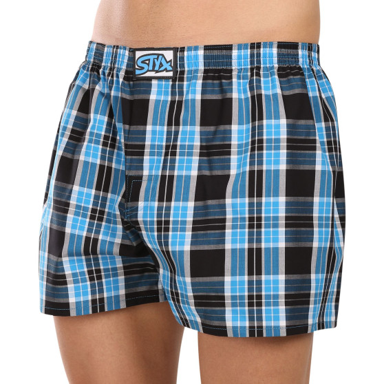 3PACK Herenboxershort Styx classic elastisch meerkleurig (3A102227)