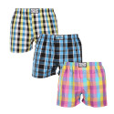 3PACK Herenboxershort Styx classic elastisch meerkleurig (3A102228)