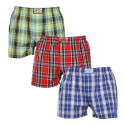 3PACK Herenboxershort Styx classic elastisch meerkleurig (3A102124)