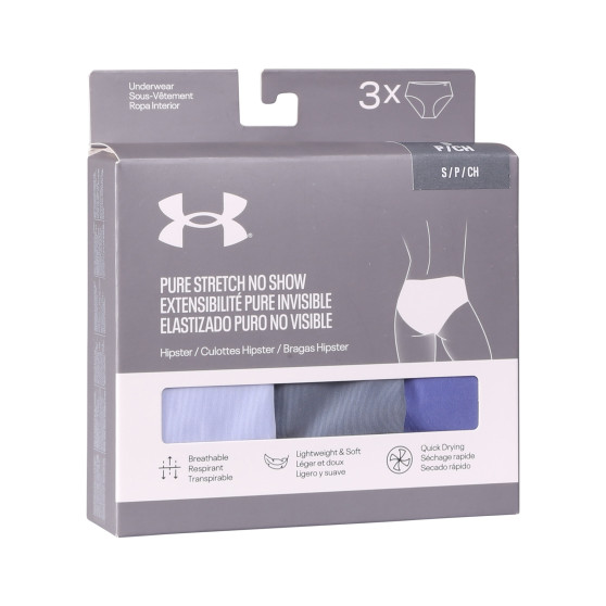 3PACK Dames slip Under Armour veelkleurig (1383895 539)